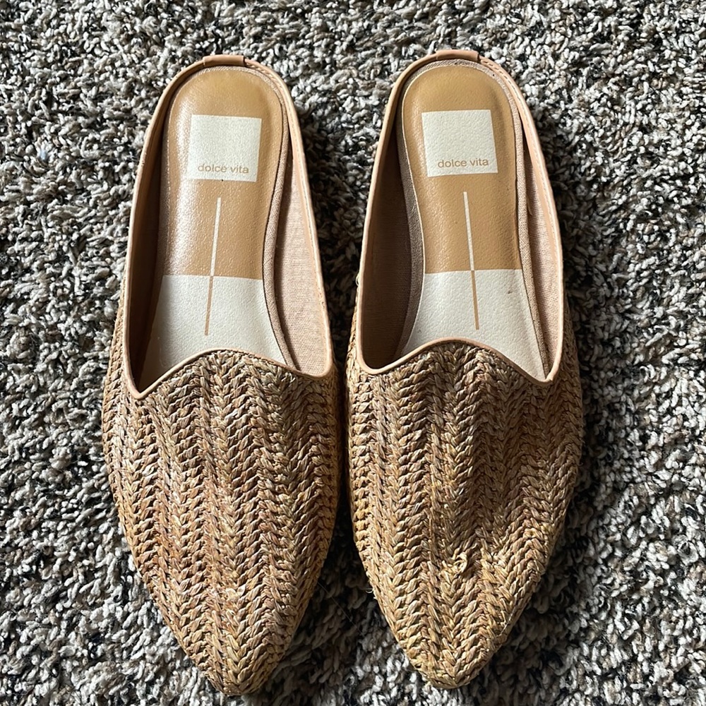 Brown Dolce Vita flats
